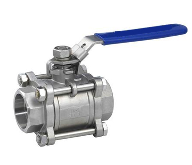 三片式对焊球阀